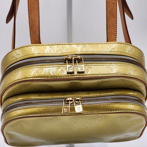 Louis Vuitton Vintage Gold Monogram Vernis Mini Backpack, Lock & Key + Dust Bag - Picture 6 of 17